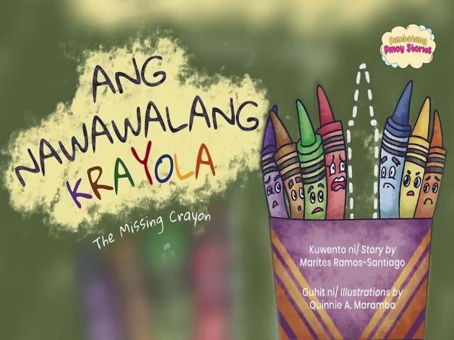 Pambatang Pinoy Stories Podcast: The Missing Crayon