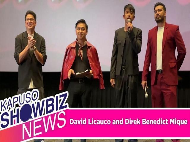 David Licauco and Direk Benedict Mique