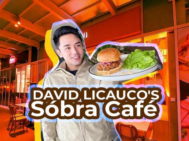 David Licauco Sobra Cafe