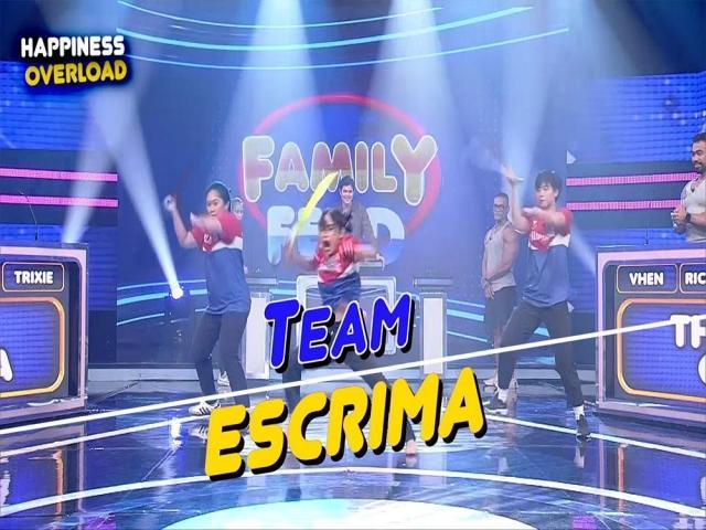 Team Escrima and The Gym Gods in Family Feud
