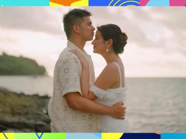 Kiefer Ravena and Diana Mackey