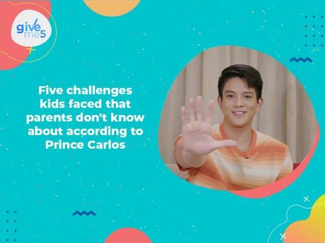 Prince Carlos on Give Me Five