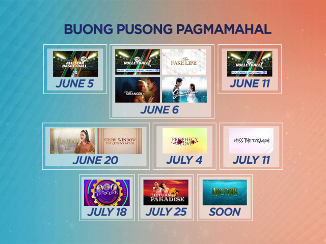 GMAs 72ND ANNIVERSARY OFFERINGS