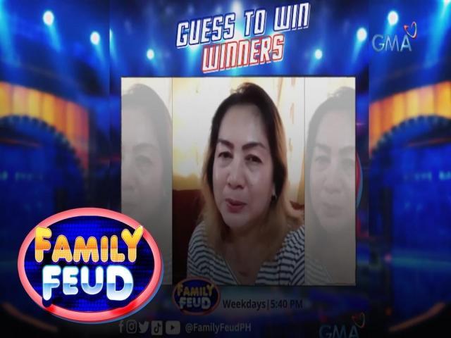 Family Feud, Guess To Win Promo Winners