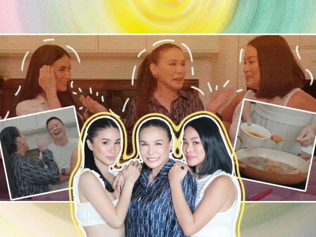 Heart Evangelista and Cecilia Ongpauco