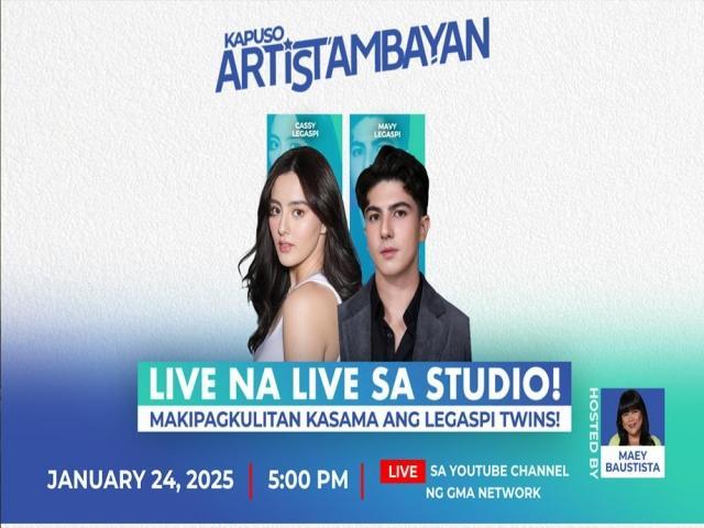 Kapuso ArtisTambayan: Legaspi Twins