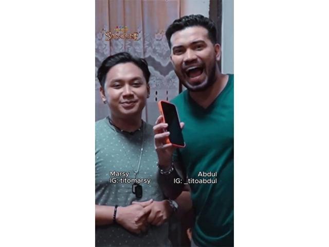 'Sanggang-Dikit FR' actors Marsy and Abdul