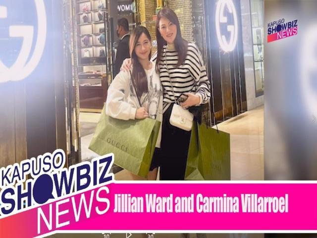 Jillian Ward and Carmina Villarroel