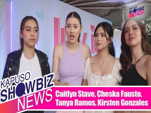 Caitlyn Stave, Cheska Fausto, Tanya Ramos, Kirsten Gonzales