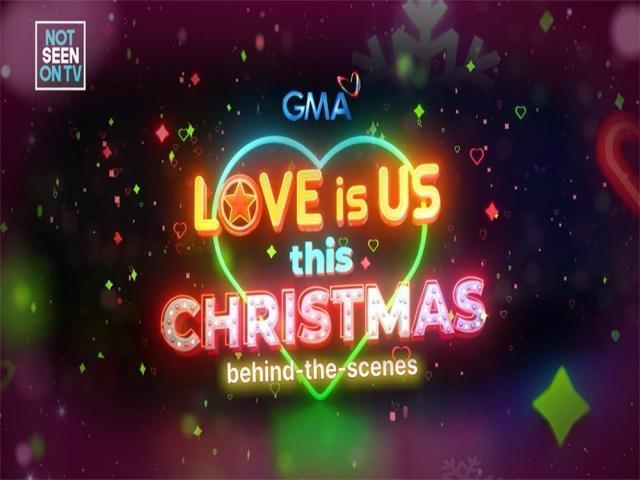  Behind the scenes of Love is Us this Christmas recording
