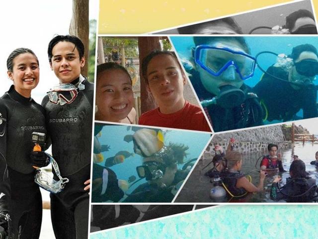 Khalil Ramos and Gabbi Garcia