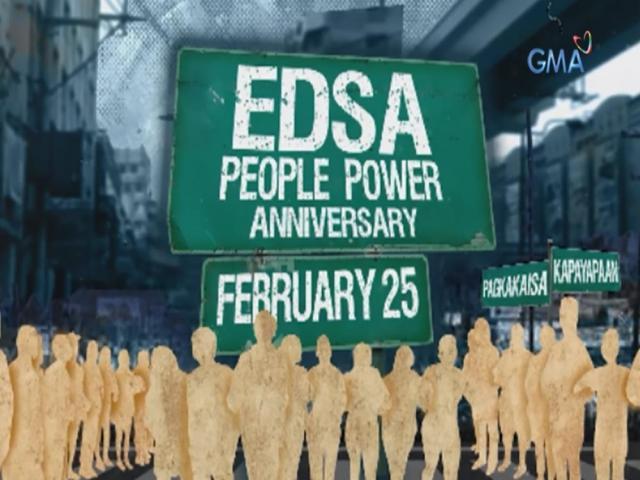 EDSA PEOPLE POWER ANNIVERSARY