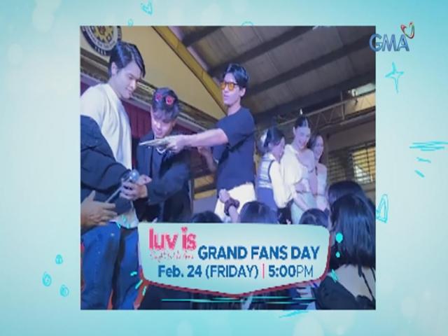 Luv is Caught in His Arms Grand Fans Day