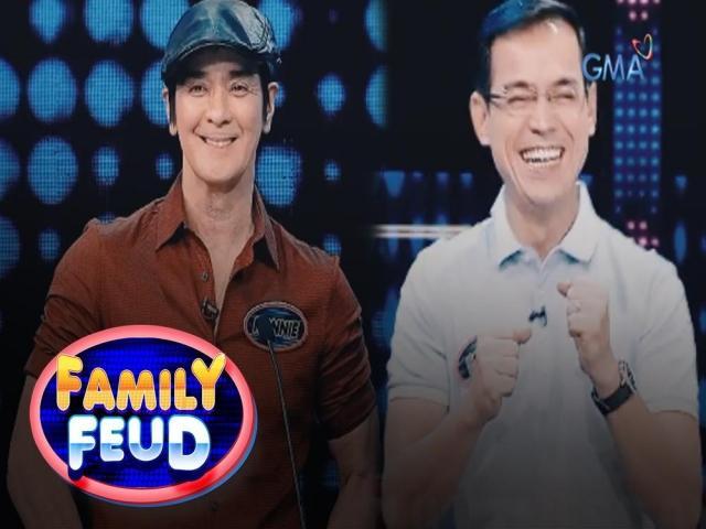 Family Feud Ronnie Ricketts and Isko Domagoso