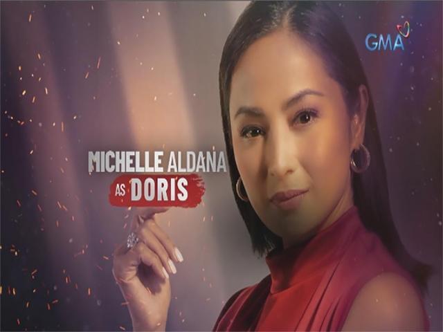 Michelle Aldana in Nakarehas Na Puso