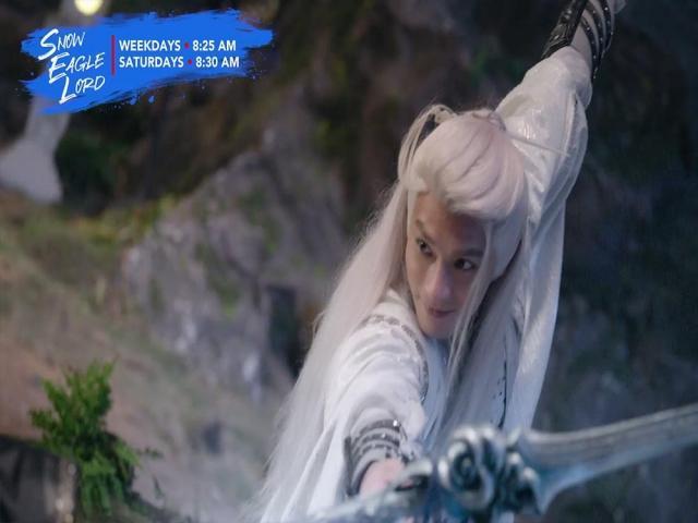 Xue Ying and master, Snow Eagle Lord