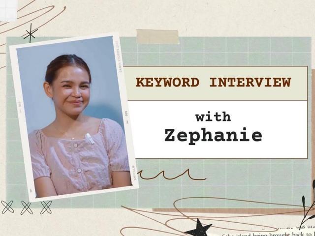 Keyword Interview with 'MAKA' star Zephanie