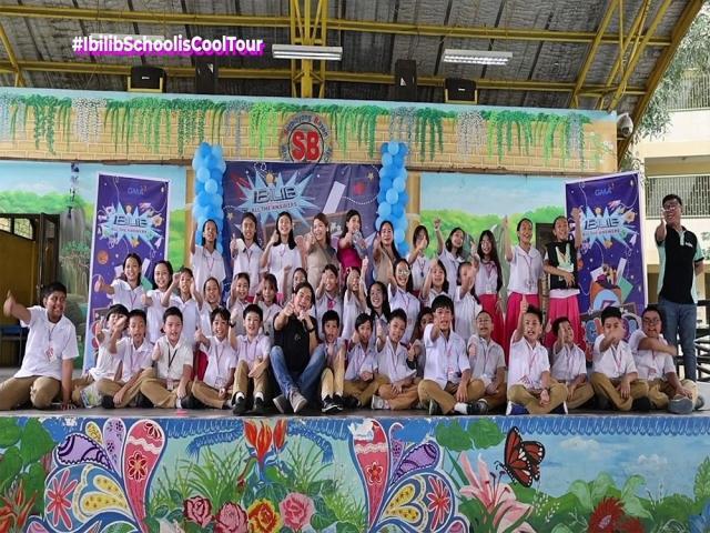 Chris Tiu, Zonia Mejia, School is Cool Tour