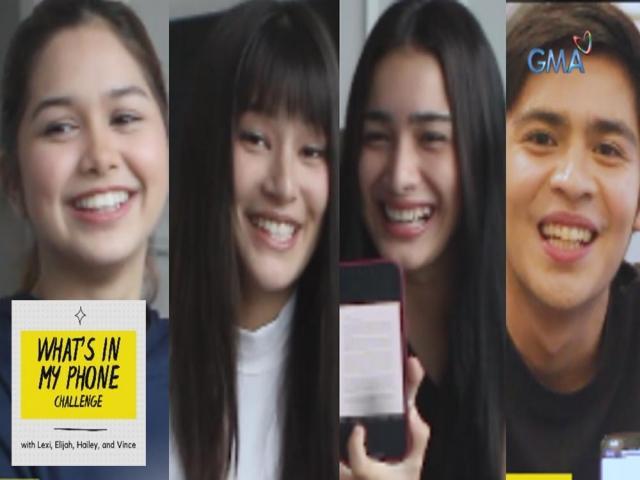 Elijah Alejo, Lexi Gonzales, Hailey Mendes, Vince Crisostomo