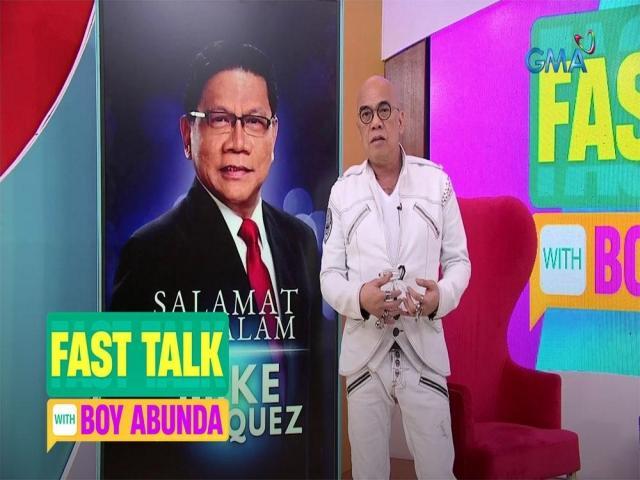 Fast Talk with Boy Abunda
