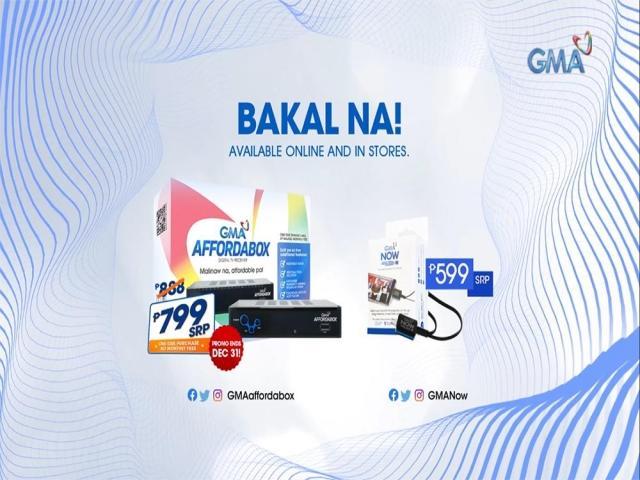 GMA Affordabox and GMA Now