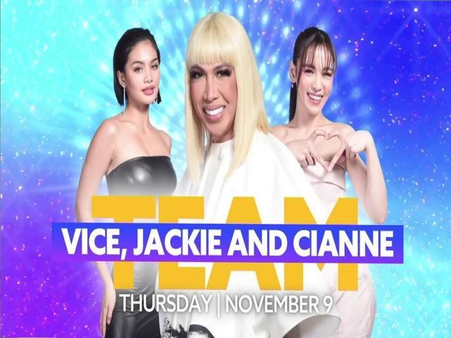 Team Vice, Jackie, and Cianne