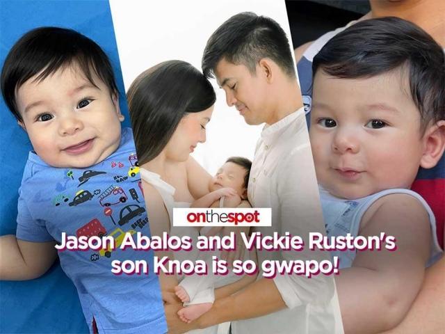 ason abalos, vicki rushton, baby knoa