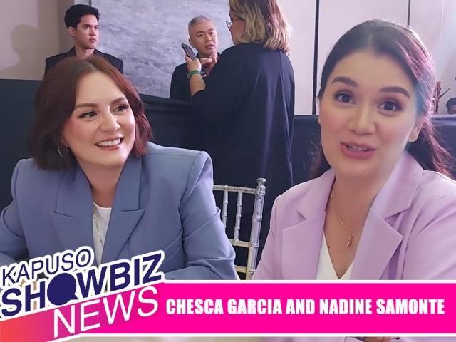 Chesca Garcia and Nadine Samonte