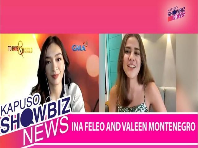 Kapuso Showbiz News feature with Ina Feleo and Valeen Montenegro 