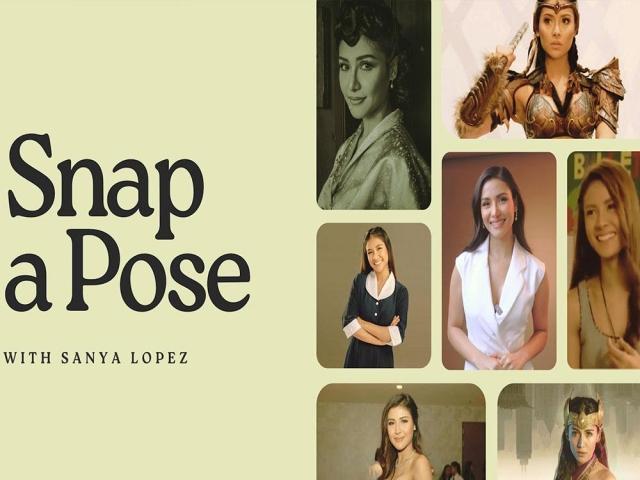 Sanya Lopez's Snap a Pose