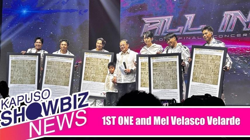 1ST ONE and Mel Velasco Velarde