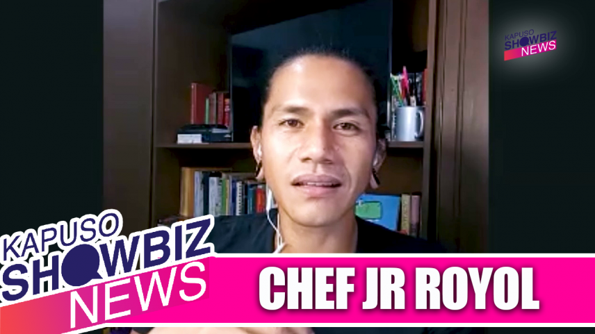 Kapuso Showbiz News Chef JR Royol