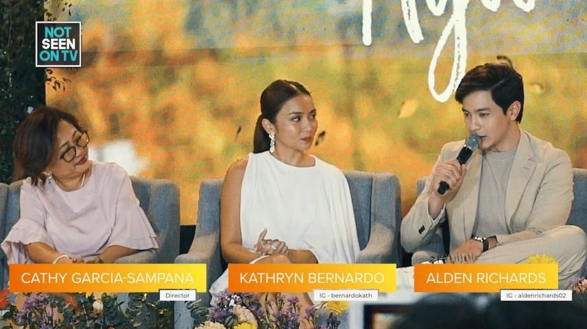 Hello Love Again media conference not seen on tv