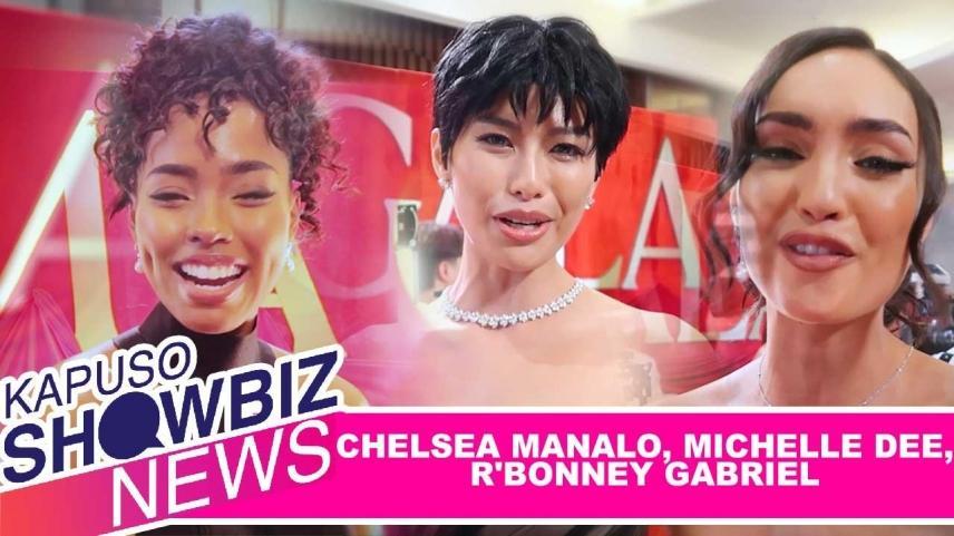 Chelsea Manalo, Michelle Dee, and R'Bonney Gabriel