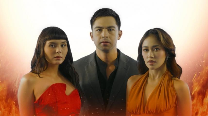 Elle Villanueva, Ashley Ortega, Derrick Monasterio