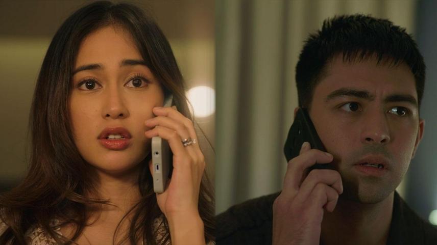 Elle Villanueva and Derrick Monasterio