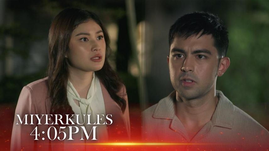 Thea Tolentino and Derrick Monasterio