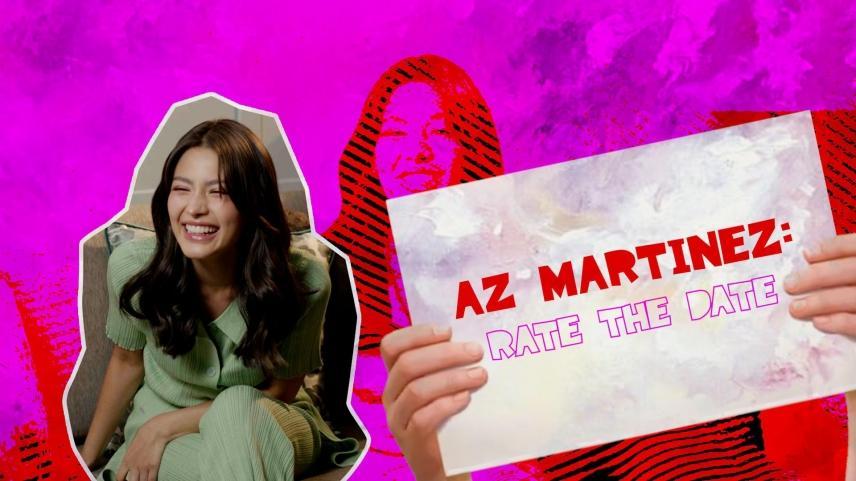 AZ Martinez in Rate the Date challenge