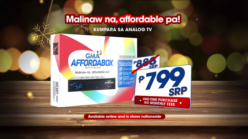 GMA Affordabox christmas promo