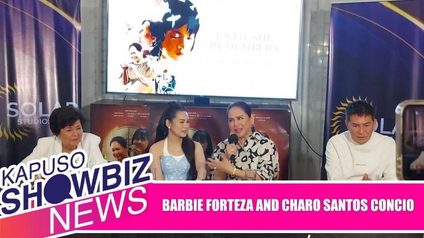 BARBIE FORTEZA AND CHARO SANTOS CONCIO