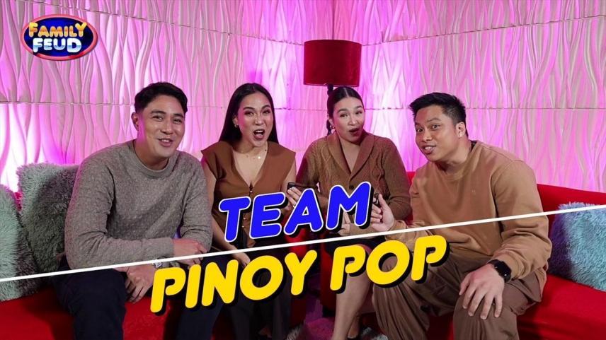 The Clash finalists in Family Feud