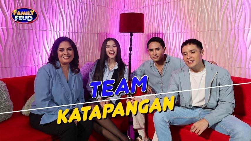 Team Katapangan in Family Feud