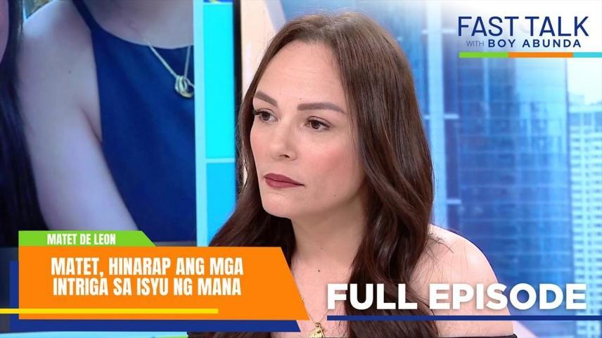Fast Talk with Boy Abunda Full Episode 848
