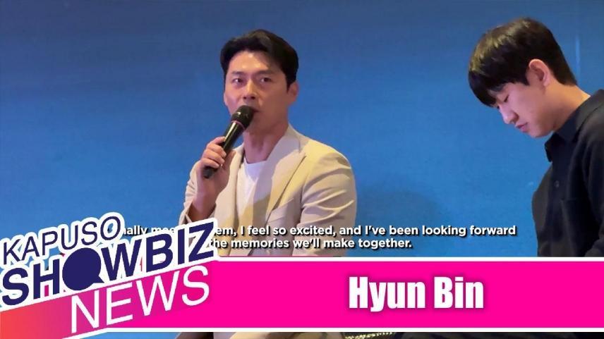 Hyun Bin in Manila