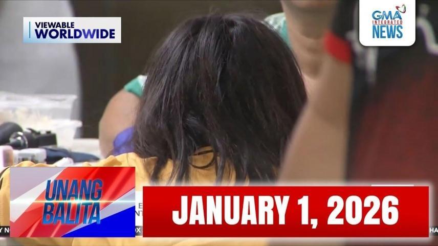 Unang Balita sa Unang Hirit Part 1 JANUARY 1 2026