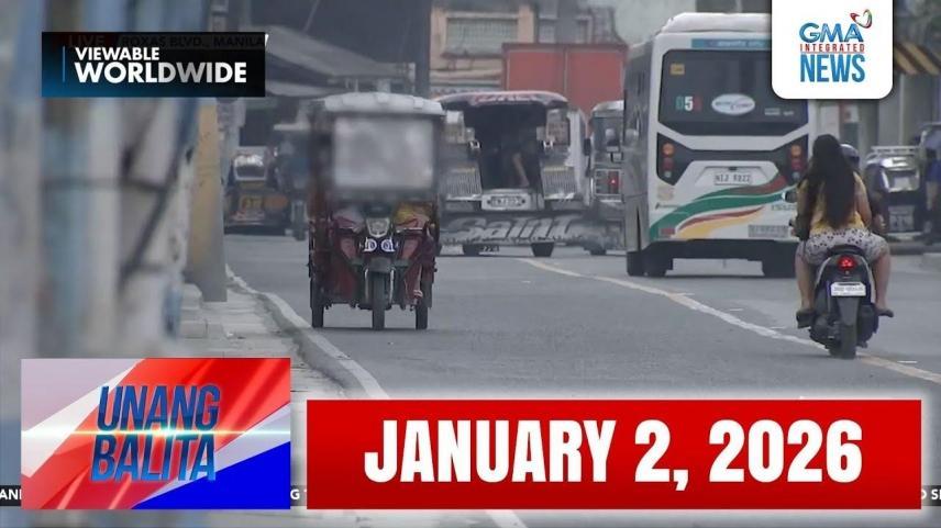 Unang Balita sa Unang Hirit Part JANUARY 2, 2026