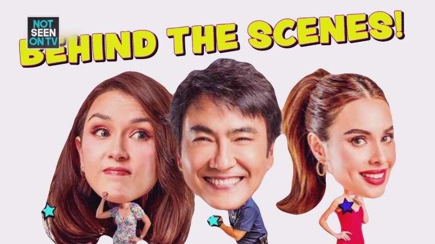 Walang Matigas na Pulis sa Matinik na Misis Behind the cameras