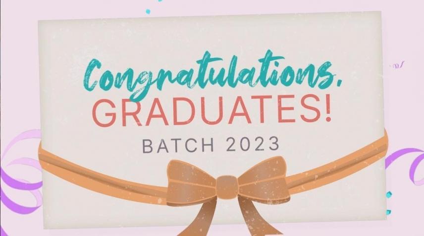 Congratulations Batch 2023