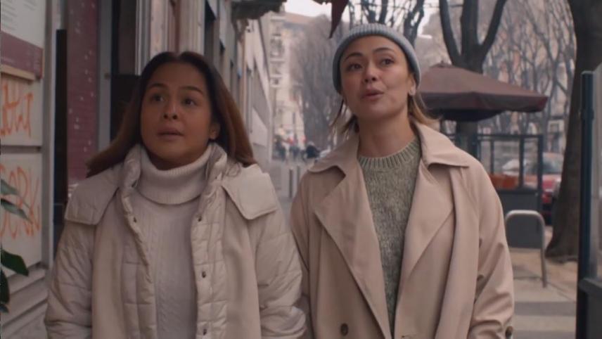 Jodi StaMaria and Nikki Valdez 