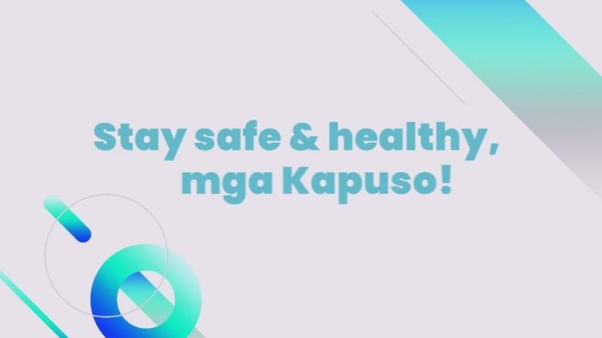 COVID 19 safety reminders